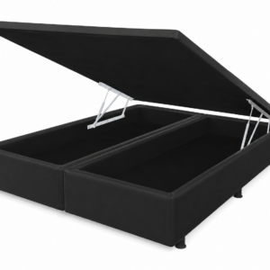 Cama Box Baú Queen com Pistão