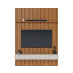 Painel Ripado Home Theater Suspenso para TV de Até 65”