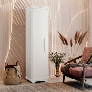 Armário Multiuso MDF com Nichos e 1 Porta